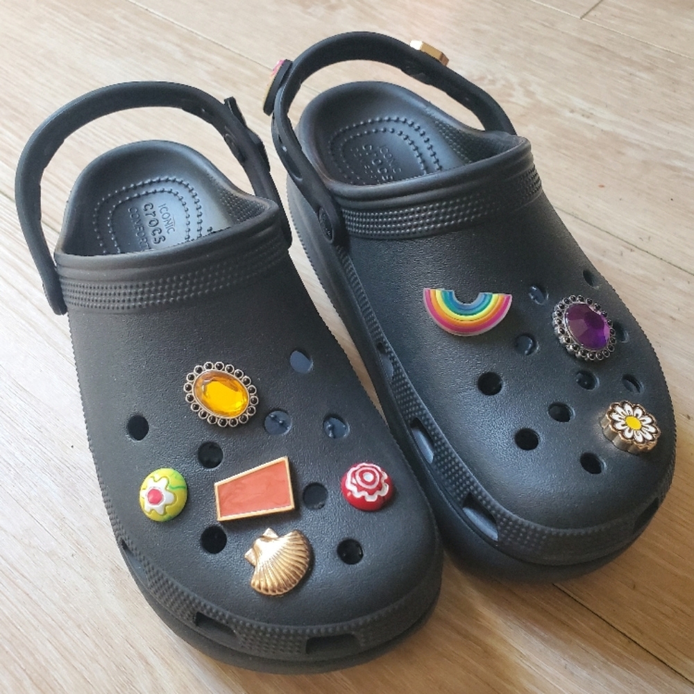 Crocs Black Kids Shoes
